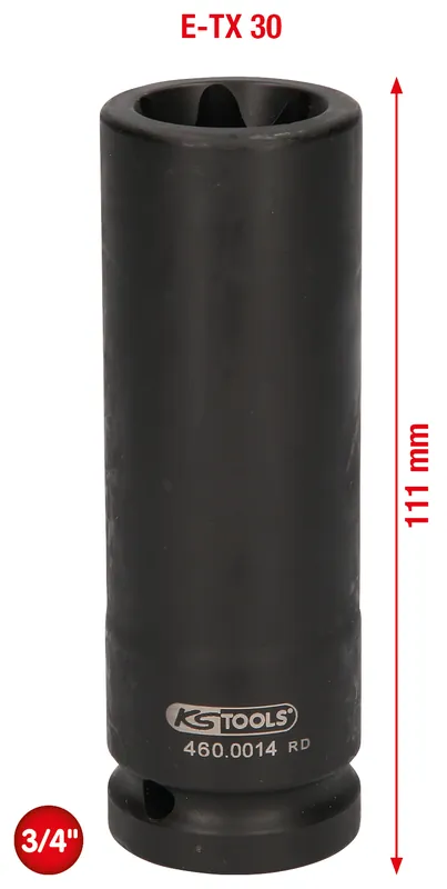 Spezial-Stecknuss für Mercedes, E30, 111 mm lang Letzte Chance
