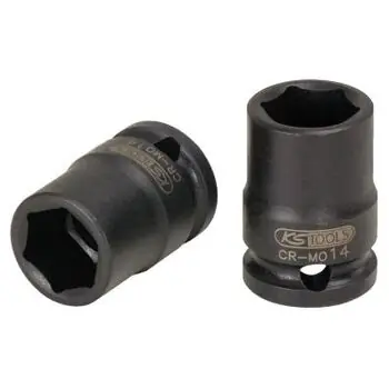 3/8" Sechskant-Kraft-Stecknuss, kurz, 9mm Garantierte Lieferung