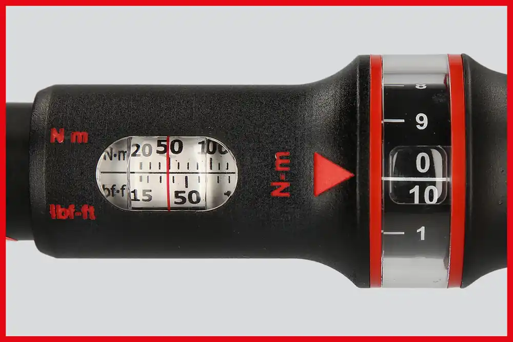 Heißes Angebot 9x12mm ERGOTORQUE®precision Einsteck-Drehmomentschlüssel, 10-50Nm