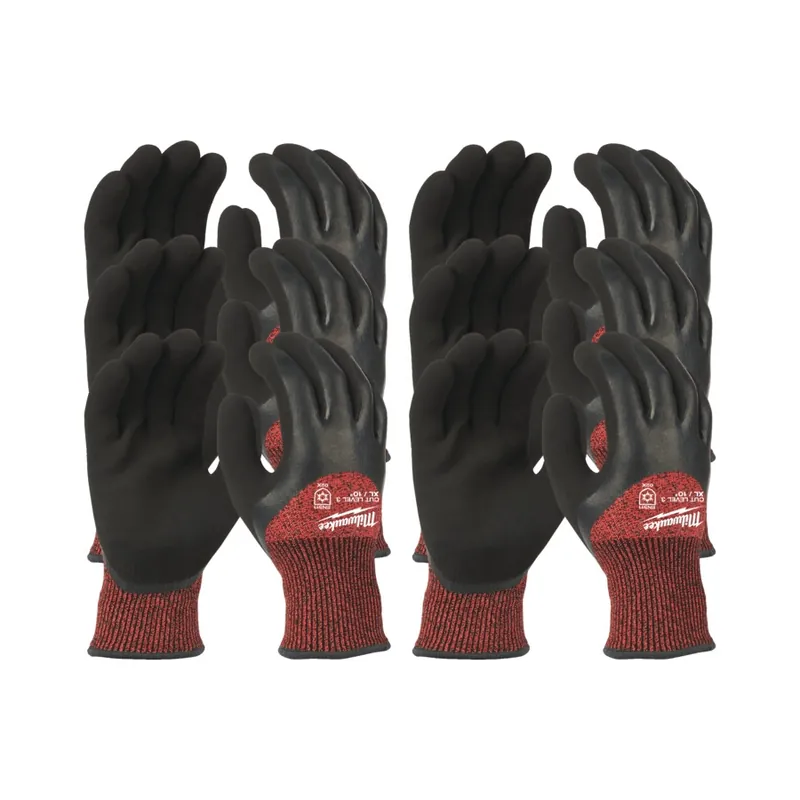 Aktuell Milwaukee Kälte-Schnittschutzhandschuhe Klasse 3/C Größe 10 (XL) 12er Pack