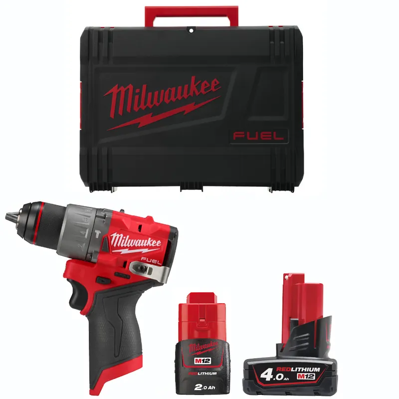 Online Kaufen Milwaukee FUEL™ Akku-Kompakt-Schlagbohrschrauber - M12FPD im Set