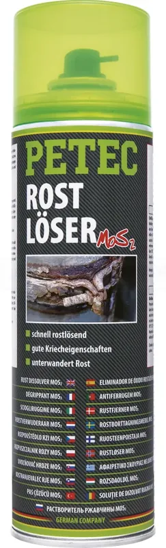 PETEC Rostlöser MoS2 Spray 500ml - 70050 Sonderaktion