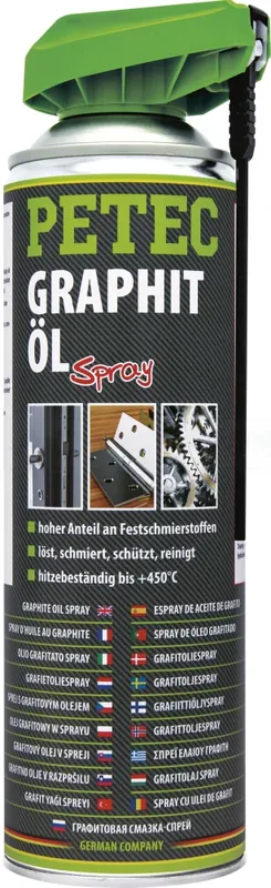Angebot PETEC Graphitöl Spray, Universalöl 500ml - 72250