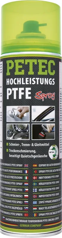 Direktkauf PETEC Hochleistungs PTFE-Spray transparent 500ml - 74050