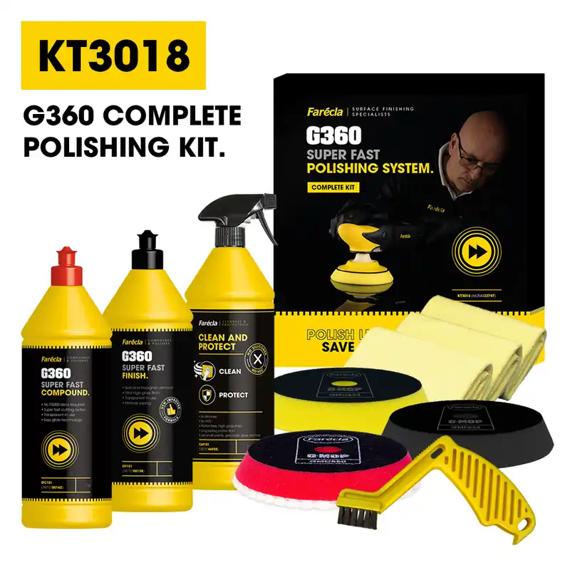 Farecla G360 SYSTEM Komplett Starter Kit KT3018 Sonderaktion