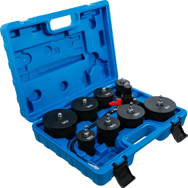 BGS Turbolader-Ladeluft-System-Prüfkoffer-Satz | 9-tlg. – 70339 Direktkauf
