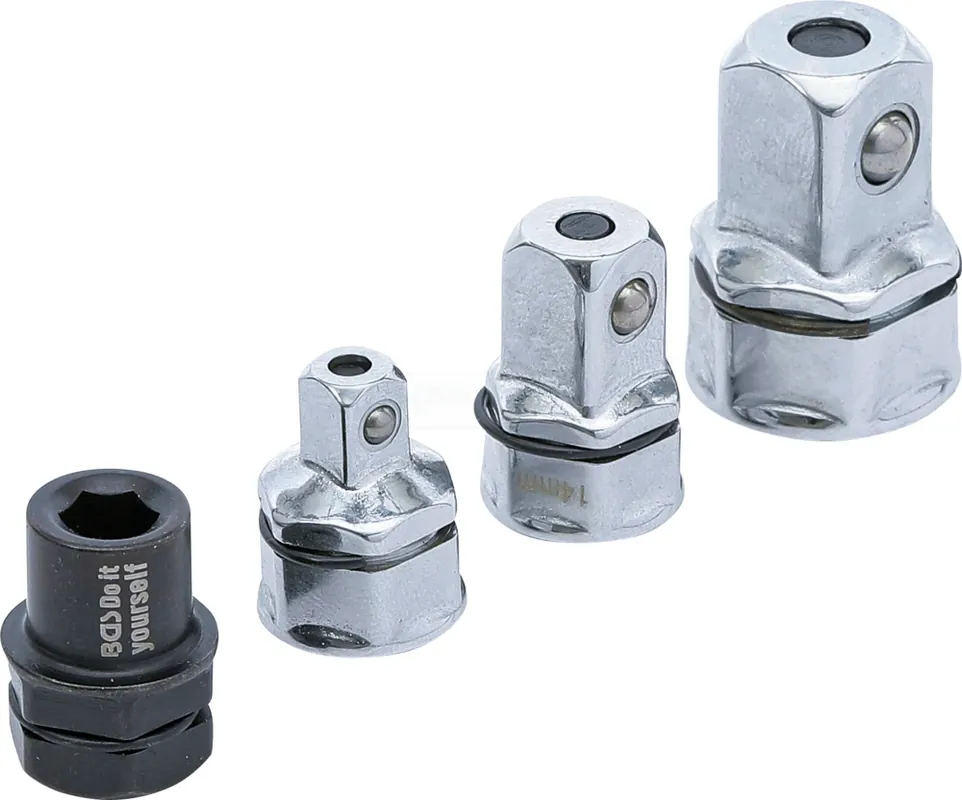 BGS DIY Adapter-Satz für Ratschen-Ringschlüssel | 4-tlg. – 98210 Kracherpreis