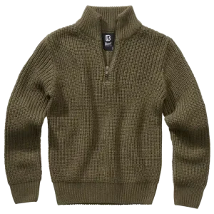 Brandit Kinder Marine Pullover Wollpullover Finale Aktion