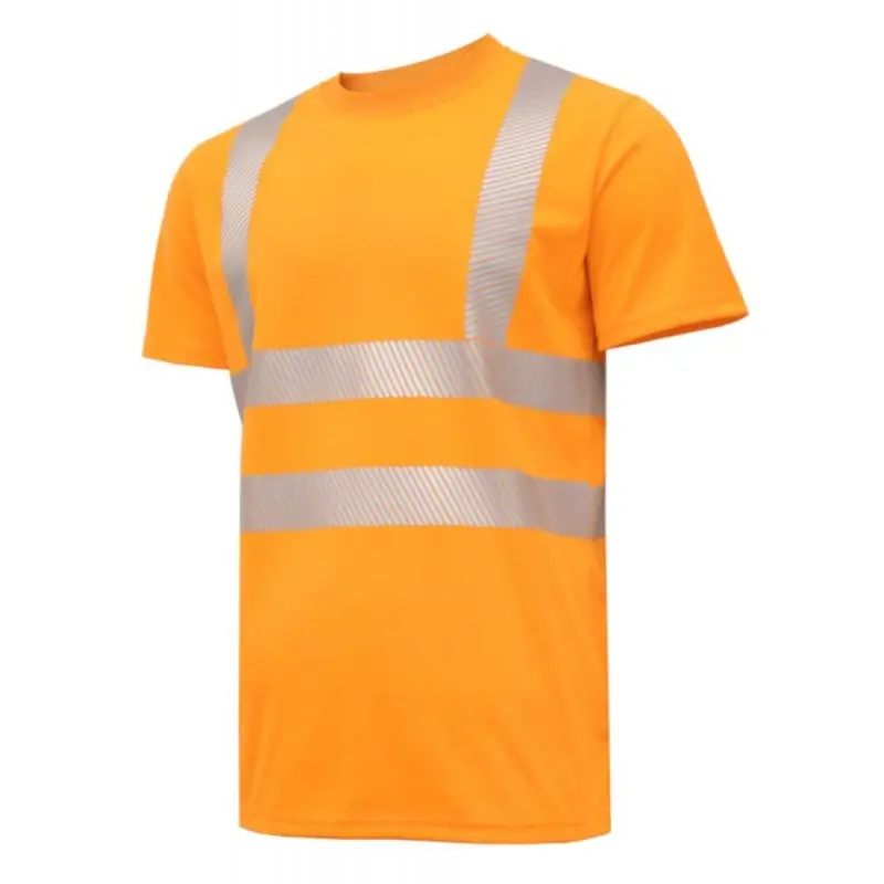 Kracherpreis Högert Warnschutz T-Shirt aus Polycotton "JURAL II" Klasse 2, 180 g/m²