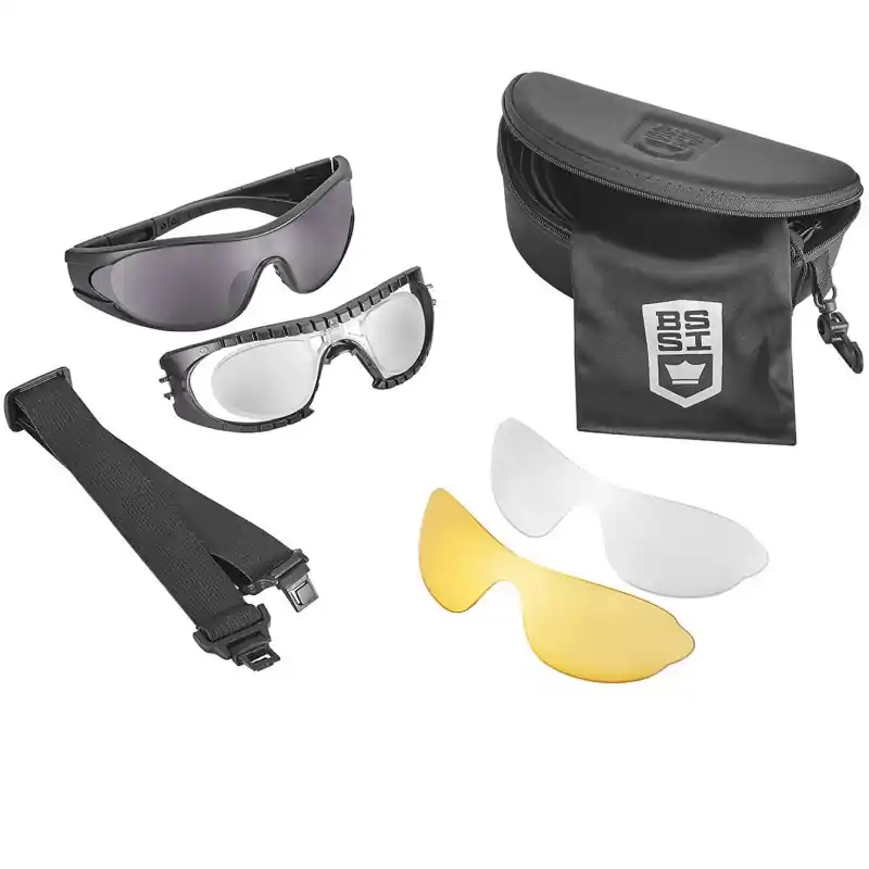 Bollé Safety RAIDER KIT Ballistische bügelbrille kit RAIDERKIT Ausverkauf