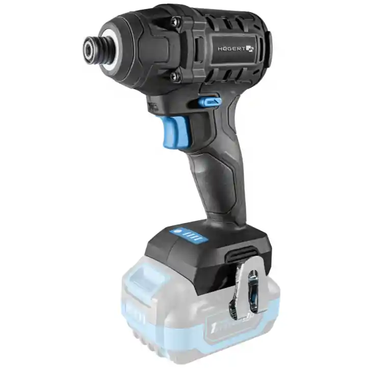 Highlight Högert Bürstenlose Akku-Schlagschraubenzieher 18V 200 Nm mit oder ohne Akku