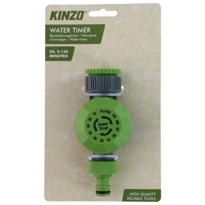 Angebot Kinzo Wasserzeitschaltuhr 5-120 Min präzise Gartenbewässerung