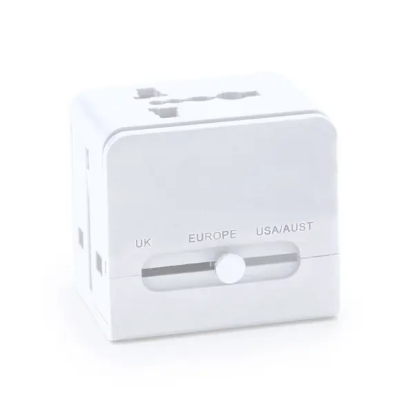Reiseadapter mit USB und LED-Licht Neue Kollektion