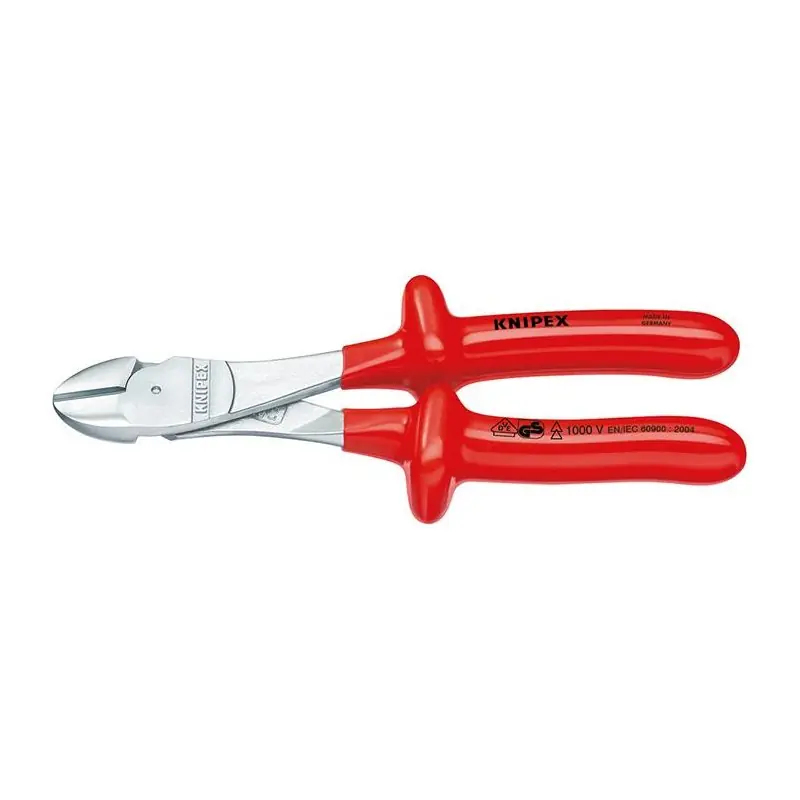Neuheit Kraft-Seitenschneider VDE tauchisoliert 250mm KNIPEX 74 07 250