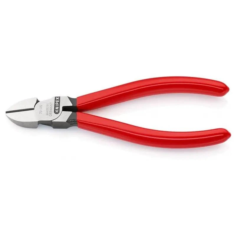 Bestpreis Seitenschneider poliert mit Kunststoff-Griffen 140mm KNIPEX 70 01 140 EAN