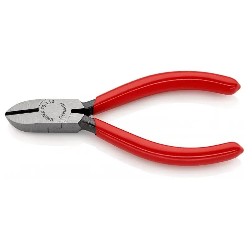Bestseller Seitenschneider poliert mit Kunststoff-Griffen KNIPEX 110mm (70 01 110)