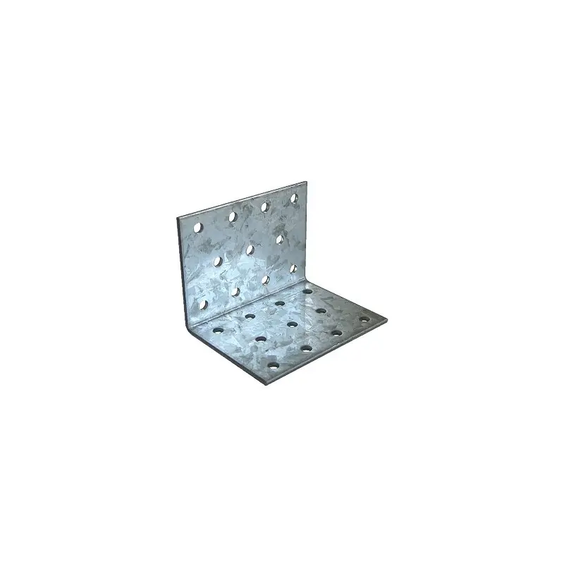 Preisreduziert 50 Stück Lochplattenwinkel 2,0 mm 60x60x80 mm