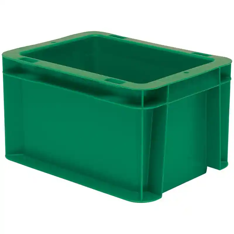 Direktkauf Transport-Stapelkasten 200x150x120 mm grün geschlossen