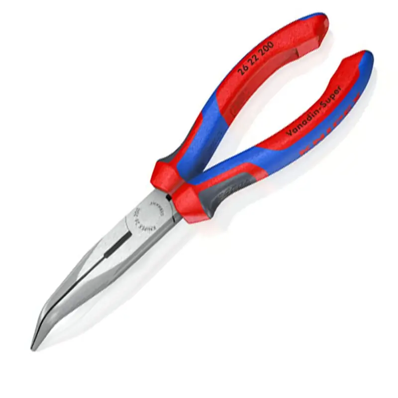 Flachrundzange mit Schneide 200 mm 26 22 200 Knipex Abverkauf