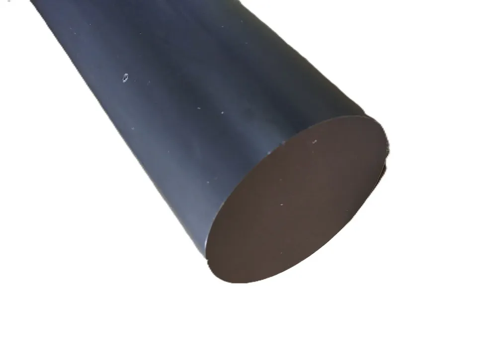 Schneller Versand PVC Rundstab Rundmaterial Rund Klotz Kunststoff Zylinder 100x55 mm grau