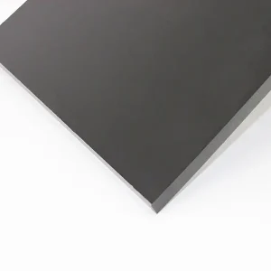 (76,19 Euro/m²) Kunststoff Platte PE 1050x45x15 mm schwarz Rest Stück Nur Heute