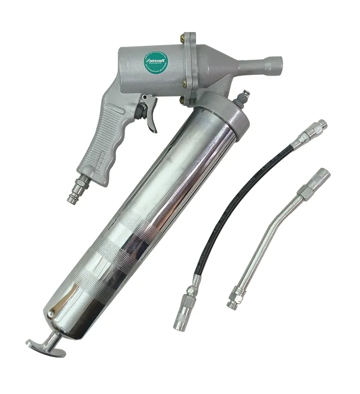 Mega-Angebot AIRCRAFT Fettpresse Set PRO Druckluft Handpresse Schmierpresse