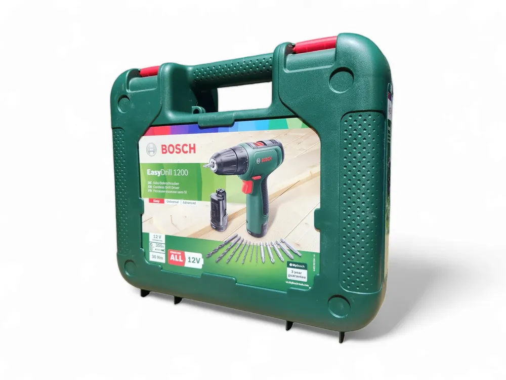 Schnäppchen Bosch Akku-Bohrschrauber EasyDrill 1200 + 2x 1,5Ah Akku
