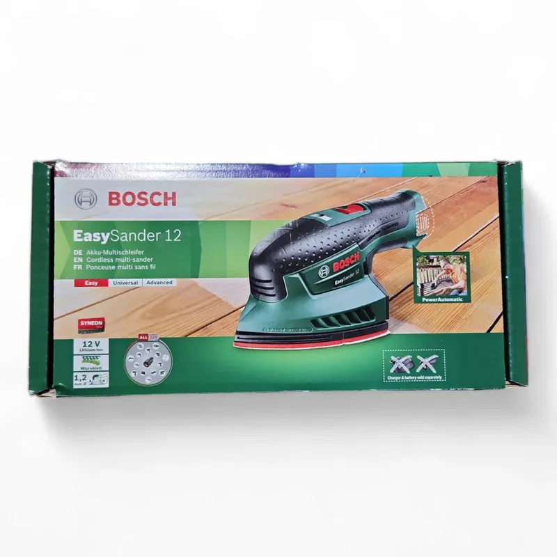 Must-Have BOSCH EasySander 12 Akku Multischleifer ohne Akku und Ladegerät