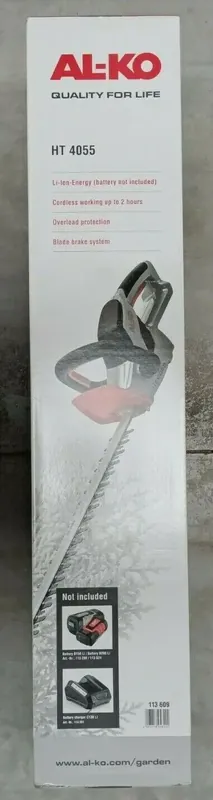 Begrenztes Angebot AL-KO Akku-Heckenschere HT4055