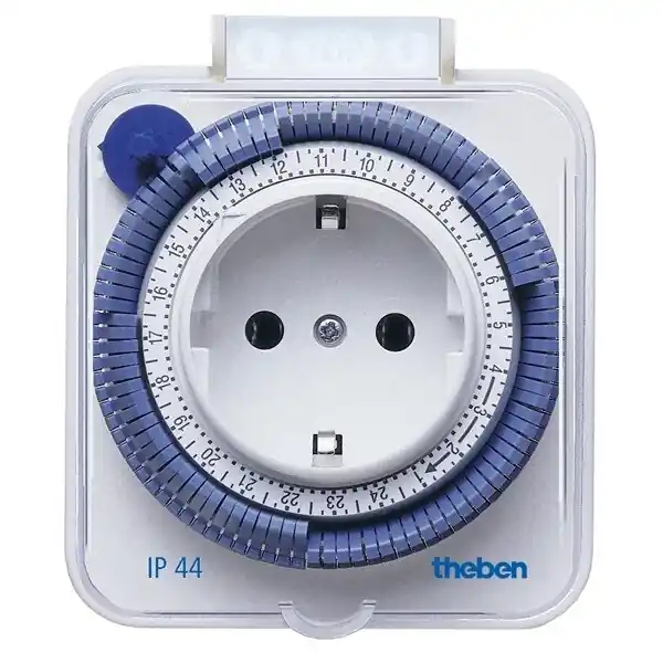 Neuheit Theben Zeitprogrammstecker TIMER 26-IP44 ws