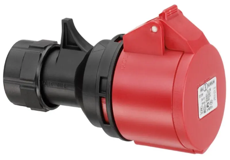 Sonderaktion ABL K52SL30 CEE Kupplung, IP44, 32A, 5-polig, 400V, 6h, rot,