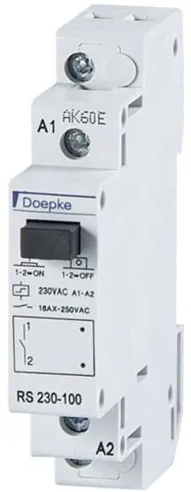 Neuheit Doepke Stromstosschalter 8V RS008-100