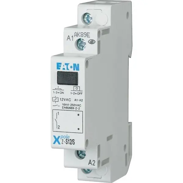 Neue Ware Eaton Stromstosschalter 12VAC/16A/1S Z-S12/S