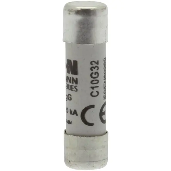 EATON - CYLINDRICAL FUSE 10 x 38 32A GG 400 Keramiksicherung MT 32A 400V AC 10x38mm Keramik Aktuell