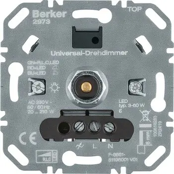 Berker 2973 Uni-Drehdimmer (R L C LED) Lichtst. Bestpreis