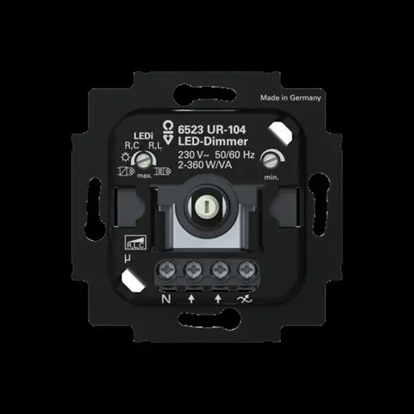BJ 6523 UR-104 LED-Dimmer.2+3 Draht m.N-Klemme Bestpreis