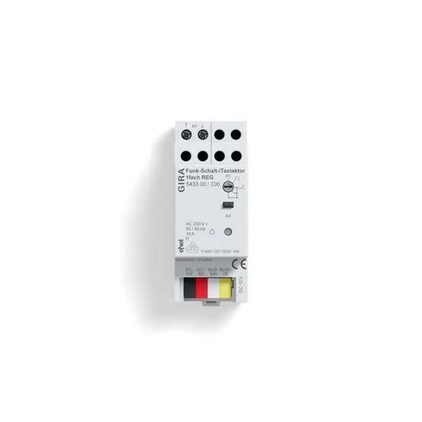 Gira 543300 Funk Schalt Tastaktor REG 1fach Gira eNet Neu
