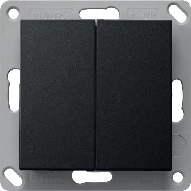 GIRA Wandsender Bussystem KNX-RF (Funk) System 55 2422005 Funkb AP 2Kan sw mt Top-Seller