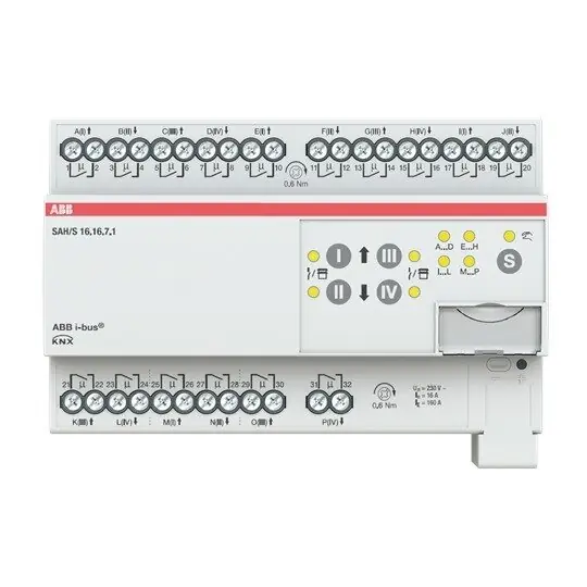 Jetzt Bestellen ABB SAH/S16.16.7.1 Schalt-/Jalousieaktor 16fach 16A REG 2CDG110251R0011