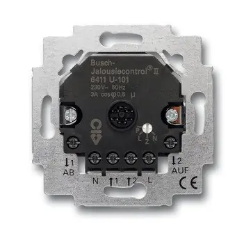 Knallerangebot Busch Jäger Jalousiecontrol-Einsatz 2Schliesser 3A 690VA 6411 U-101