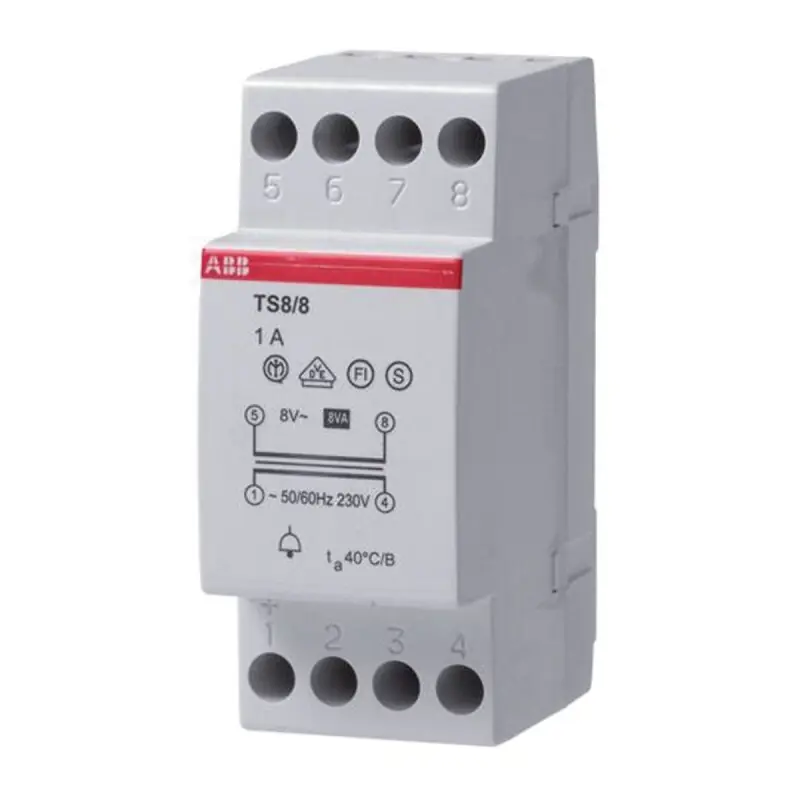 Angebot ABB Stotz Klingeltrafo 230V 8V/1A TS 8/8 sw