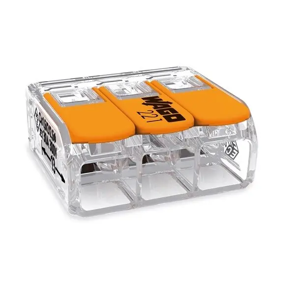WAGO - 221-613 Steckklemme 3f 450V 32A Serie 221 0,5-6qmm Nur Für Kurze Zeit