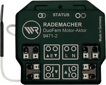 RADEMACHER - 9471-2 Funkempfänger 434,5MHz 1k UP 230V AC 1k Preis Gesenkt