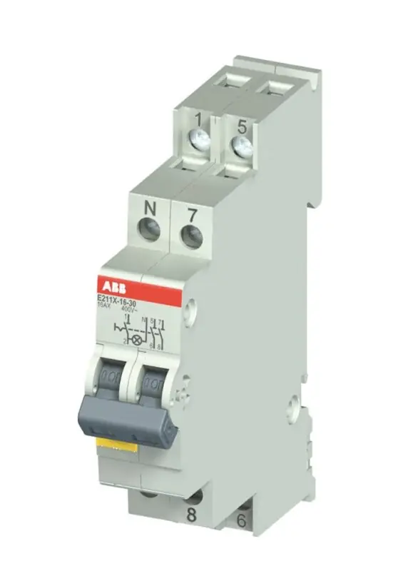 ABB Stotz Ausschalter LED gelb E211X-16-30 Must-Have