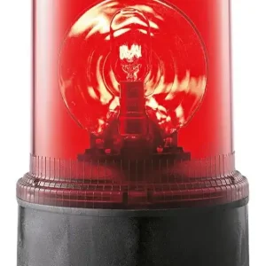 Grothe Drehspiegelleuchte DSL 7332 rot 25W BA15d 240V/0,11A 37332 Neue Kollektion
