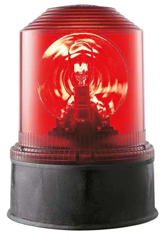 Grothe Drehspiegelleuchte rot 24V 25W 160U/min DSL 7362 Rabatt