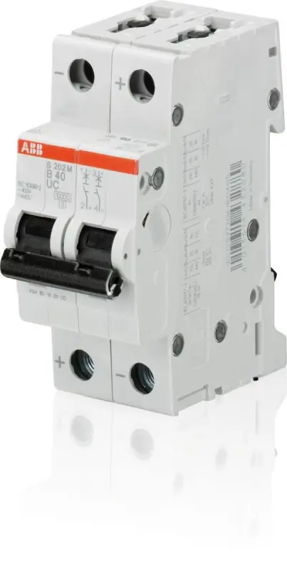 ABB - S202M-B63UC Leitungsschutzschalter AC B 63A 2p 440V 2TE Heißes Angebot