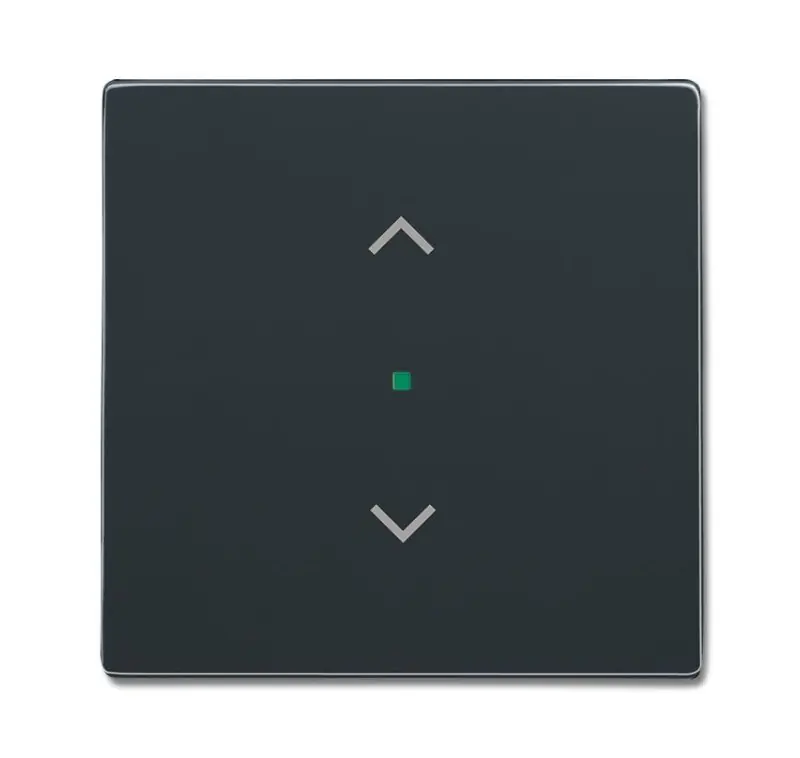 Rabatt BJ 6232-10-81 Wippe 1-fach Jalousie Busch-free@home anthrazit