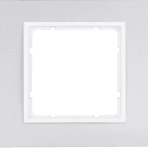 Berker 10116914 Rahmen B.7 Alu/polarweiß Begrenztes Angebot