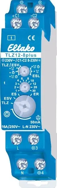 Top-Angebot Eltako Treppenlicht-Zeitschalter 1 Schliesser 16A TLZ12-8PLUS